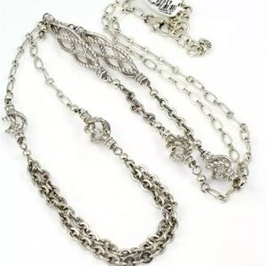 Retired NWT Brighton Swirl Necklace JL0882